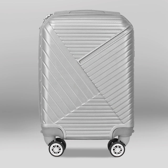 Maleta de Viaje Luzzia, Color Gris 40.6x19x30cm