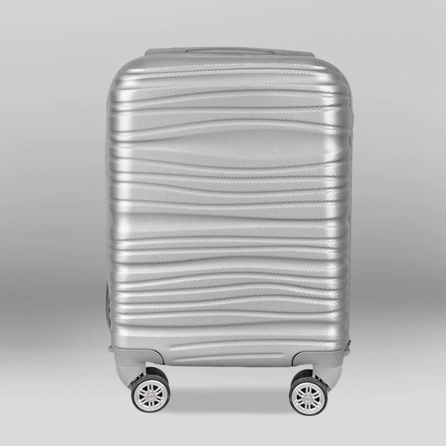 Maleta de Viaje Volarex, Color Gris 40.6x19x30cm