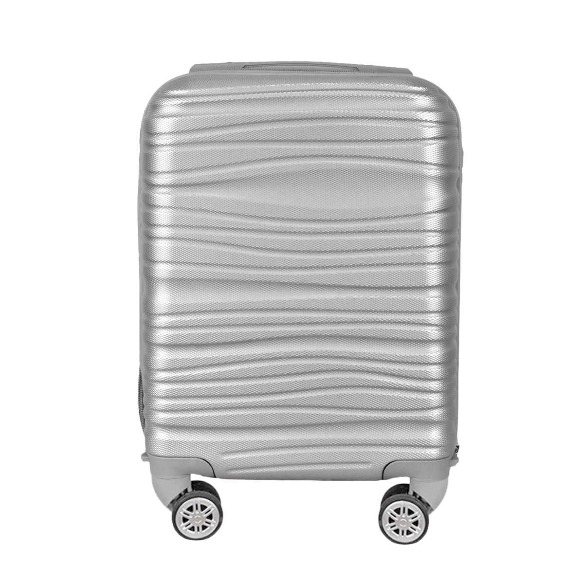 Maleta de Viaje Volarex, Color Gris 40.6x19x30cm