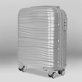 Maleta de Viaje Volarex, Color Gris 40.6x19x30cm