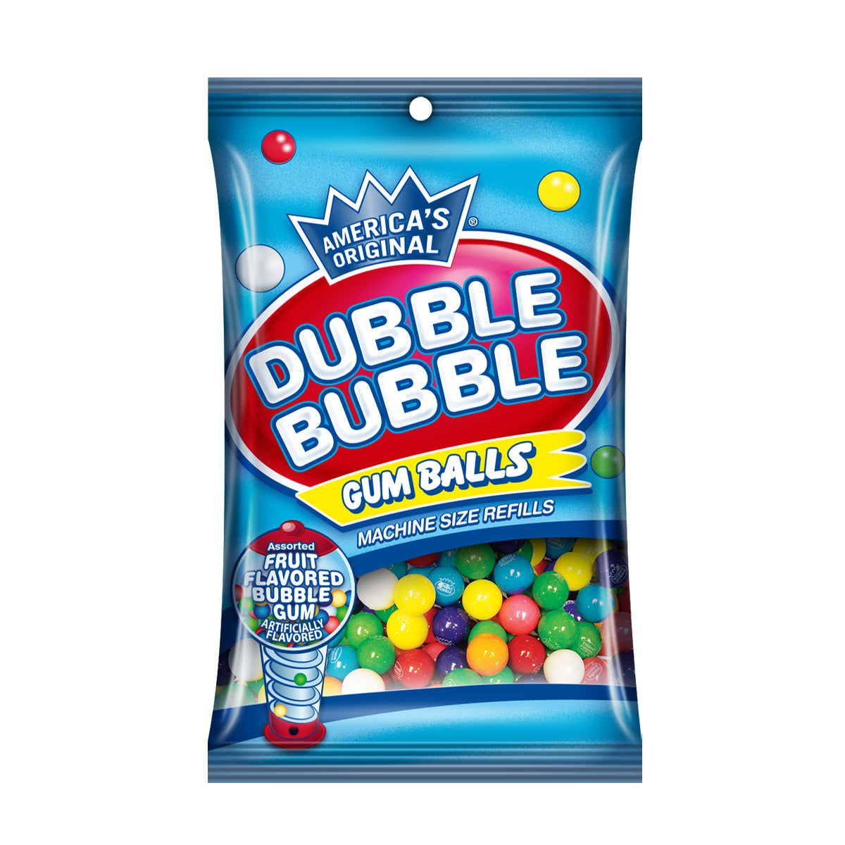 Dubble Bubble, Bolas de Goma de Mascar 141g.