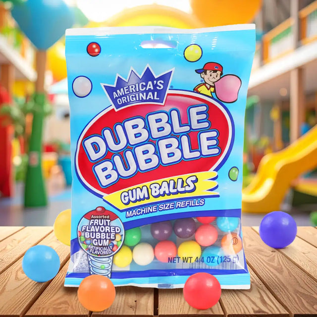 Dubble Bubble, Bolas de Goma de Mascar 141g.