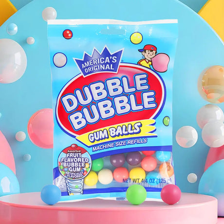 Dubble Bubble, Bolas de Goma de Mascar 141g.
