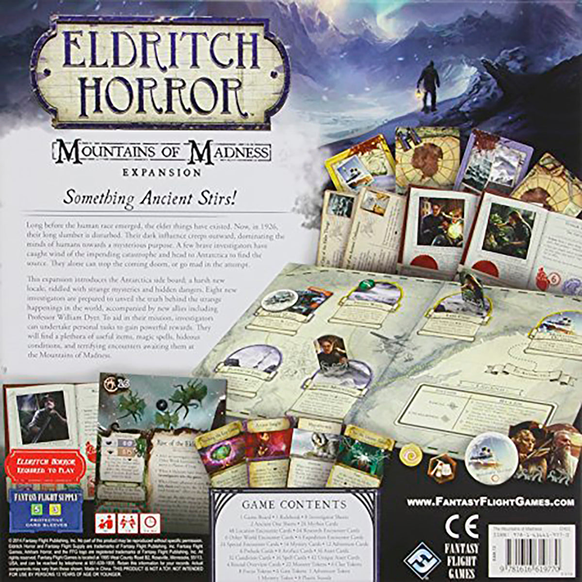 Juego Expansión de Terror Eldritch Horror de Fantasy Flight Game