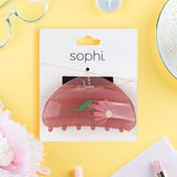 Pinza color Rosa para el Cabello, Sophi