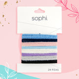 Ligas para el Cabello, Sophi, 24 pzas