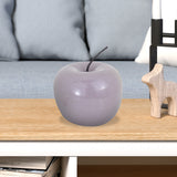 Manzana Artificial para Decoración, color Gris