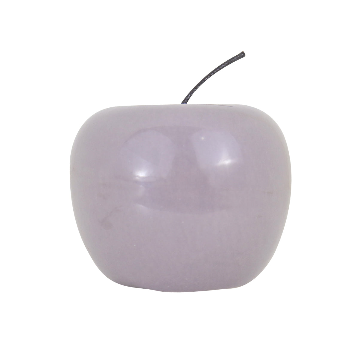 Manzana Artificial para Decoración, color Gris