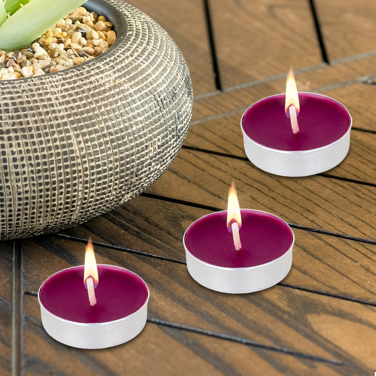 Velas de Frutos Rojos, 10 piezas