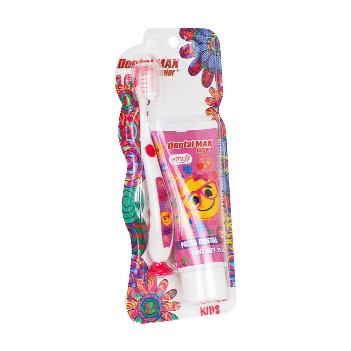 Kit de Viaje para Niños, Dental Max, color Rosa