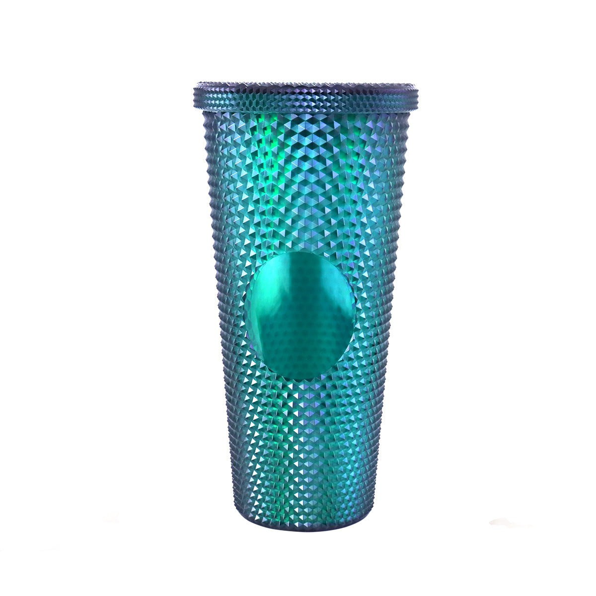 Vaso Texturizado con Popote, 650ml