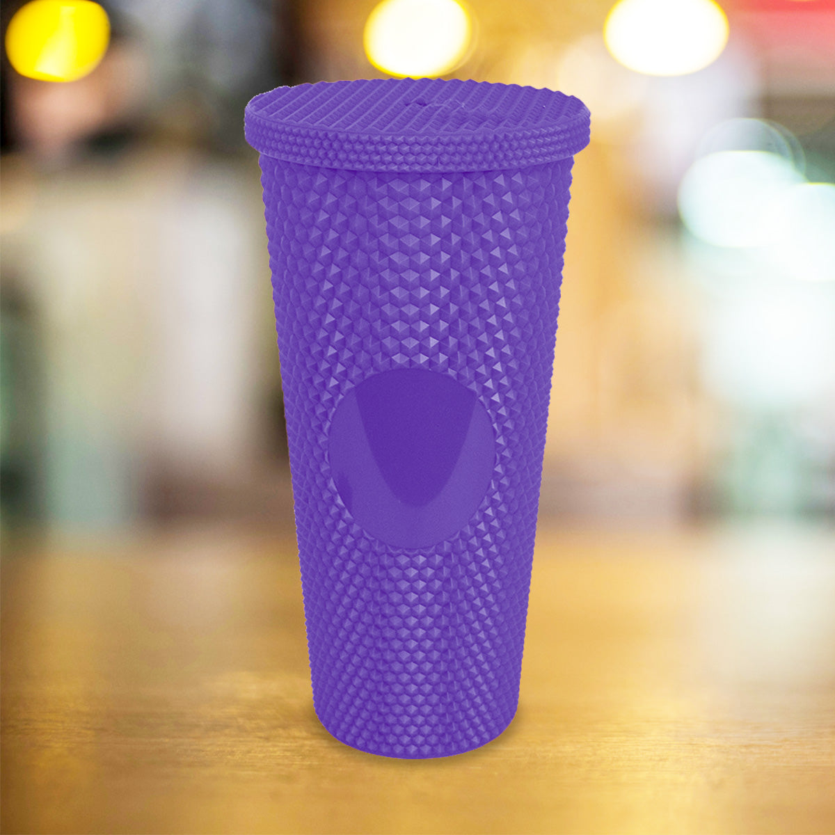 Vaso Texturizado color Morado, 650ml