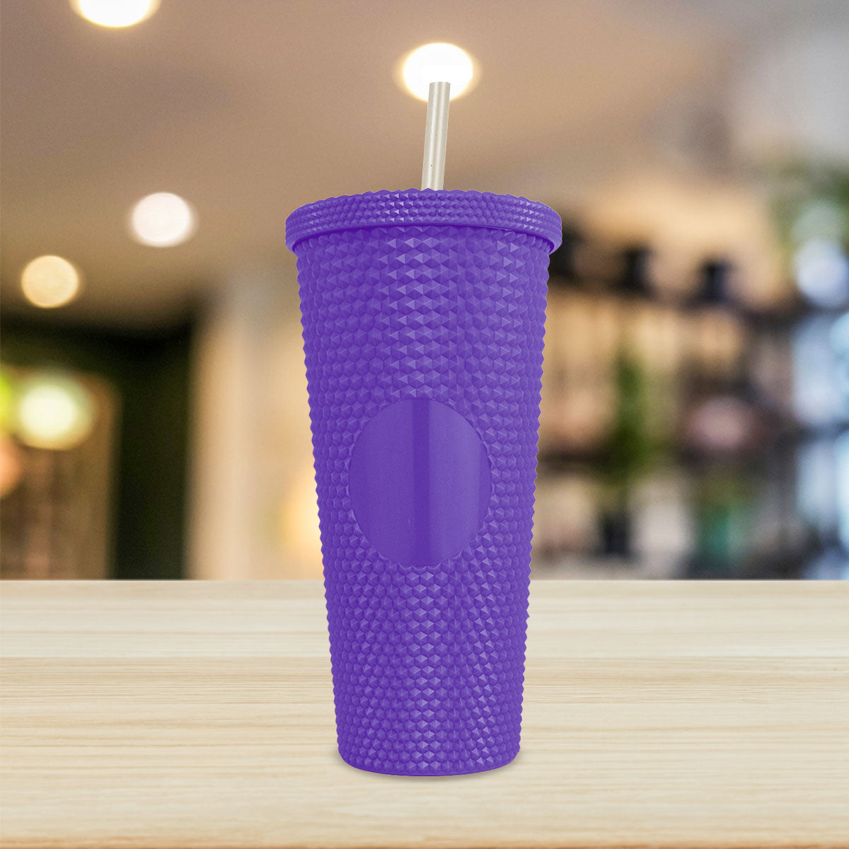 Vaso Texturizado color Morado, 650ml