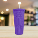 Vaso Texturizado color Morado, 650ml