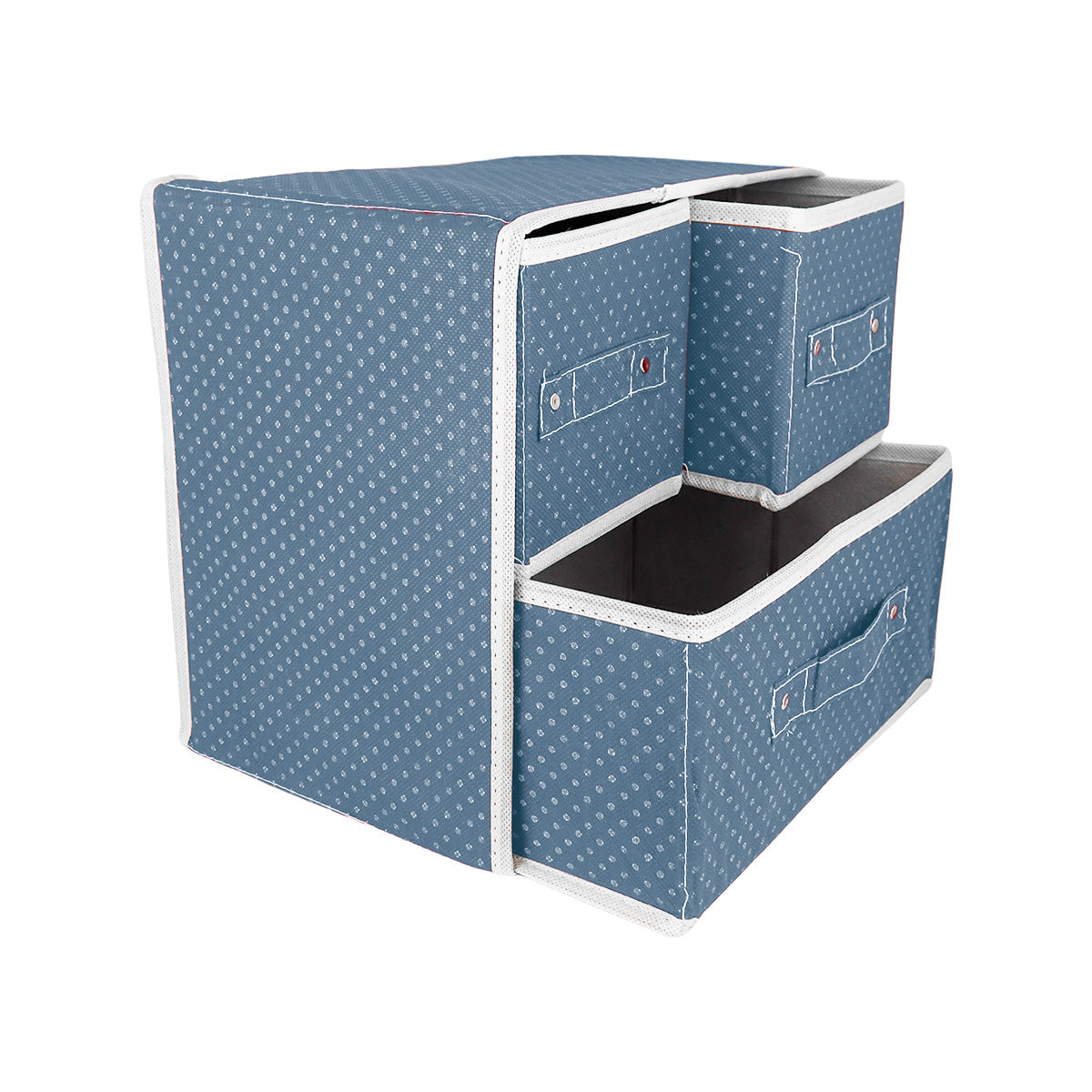 Caja Non Woven color Azul Marino para Almacenamiento