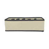 Caja de Almacenamiento, Non Woven, color Beige, 30x15x10cm