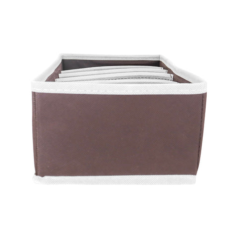 Caja de Almacenamiento, Non Woven, color Chocolate, 30x15x10cm