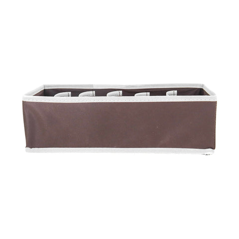 Caja de Almacenamiento, Non Woven, color Chocolate, 30x15x10cm
