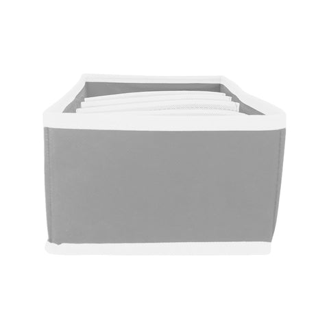 Caja de Almacenamiento, Non Woven, color Gris, 30x15x10cm