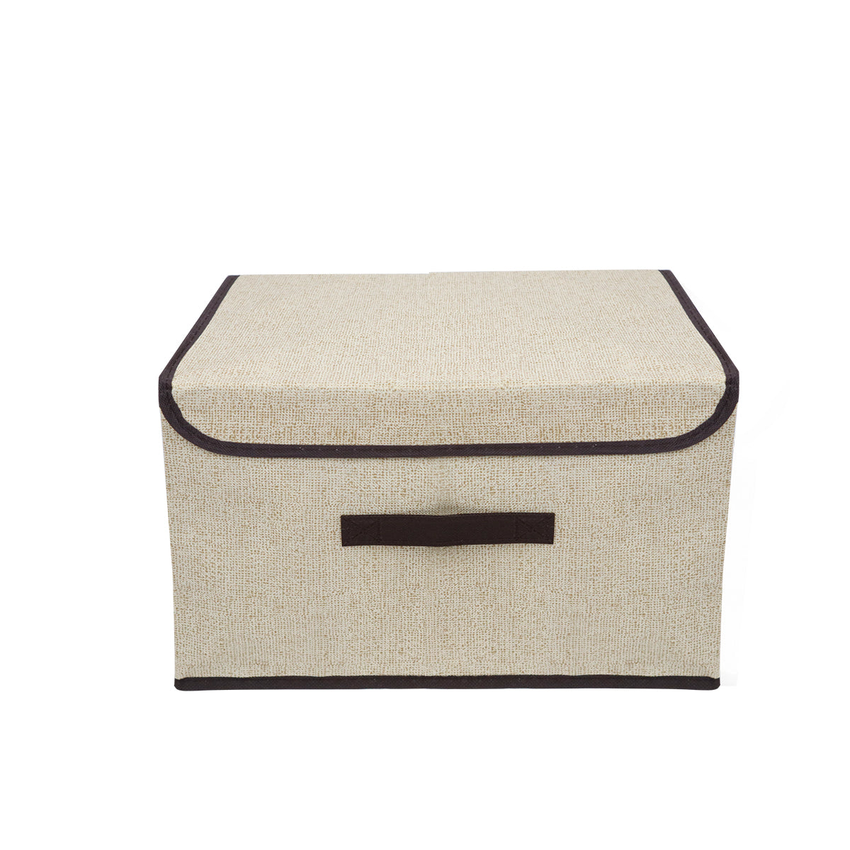 Caja Cuadrada con Tapa para Almacenamiento, Non Woven