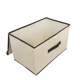 Caja Cuadrada con Tapa para Almacenamiento, Non Woven