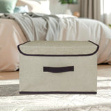 Caja Cuadrada con Tapa para Almacenamiento