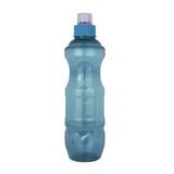 Botella de Plástico con Tapa, color Azul, 750ml