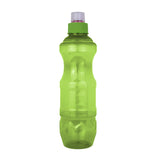 Botella de Plástico con Tapa, color Verde, 750ml