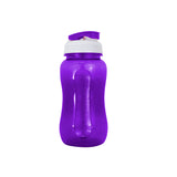 Botella de Plástico con Tapa, color Morado, 500ml