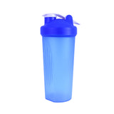 Botella Shaker Color Azul Rey, 600 ml