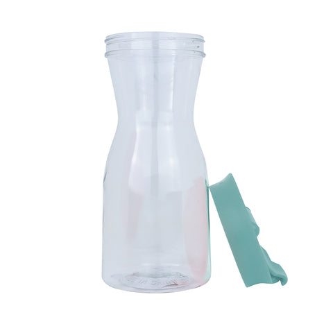 Garrafa de Plástico Transparente con Tapa, 500 ml
