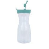 Garrafa de Plástico Transparente con Tapa, 500 ml