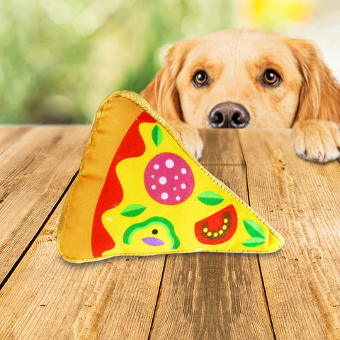 Peluche de Pizza para Mascotas