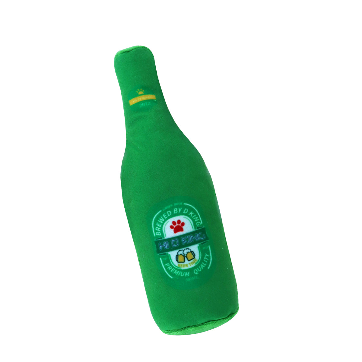 Juguete para Mascotas en Forma de Botella color Verde