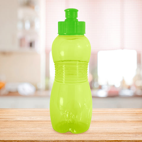 Botella de Plástico con Tapa color Verde