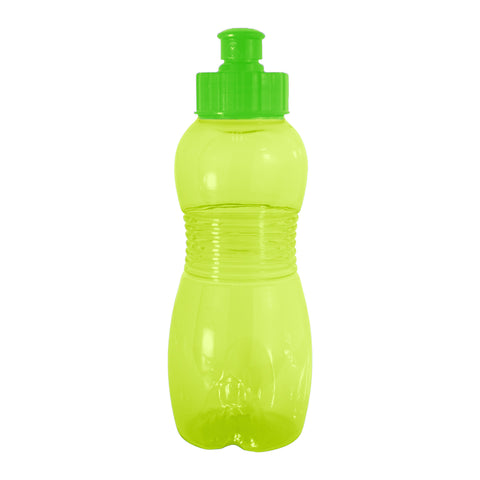 Botella de Plástico con Tapa color Verde
