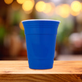 Vaso de Plástico, color Azul, 490ml