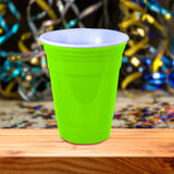 Vaso de Plástico, color Verde, 490ml