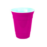 Vaso de Plástico, color Rosa, 490ml