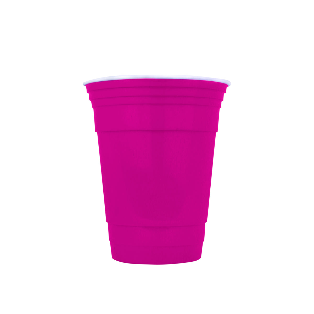 Vaso de Plástico, color Rosa, 490ml