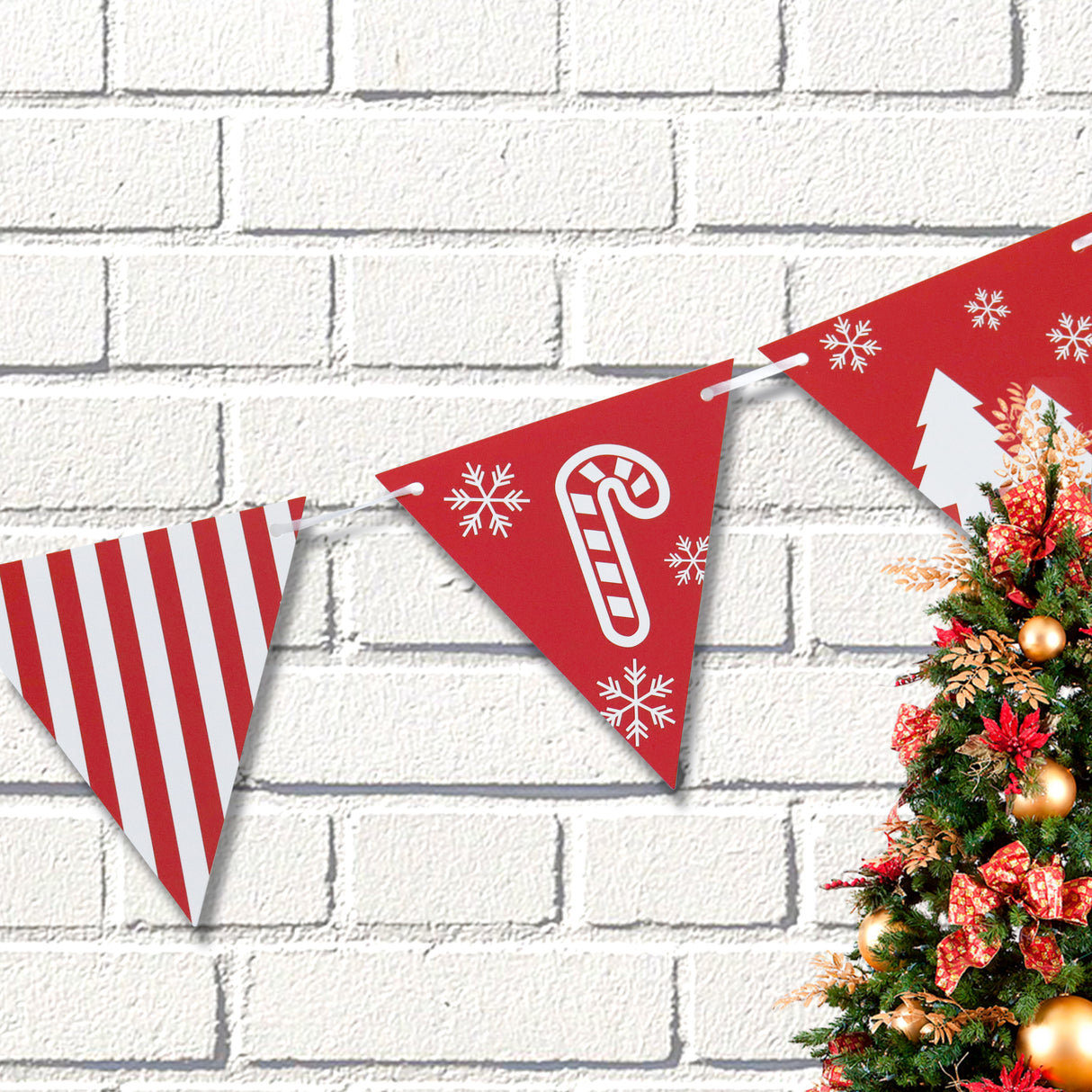 Banderola/Banner Decorativo para Feliz Navidad.