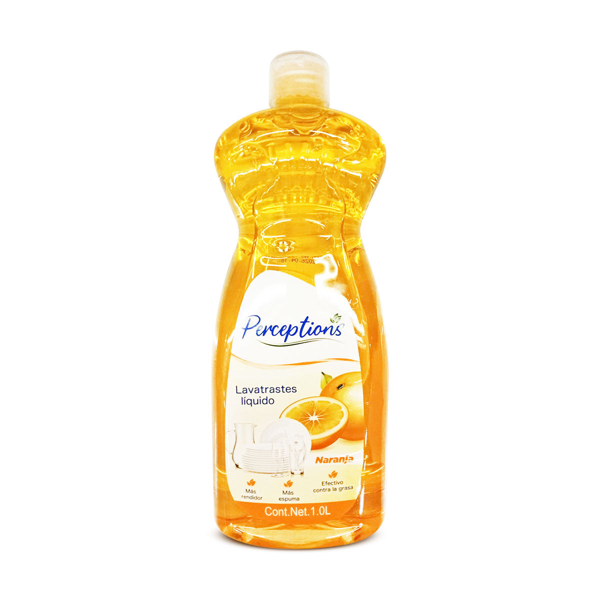 Lavatrastes Líquido, Naranja, Perceptions, 1L