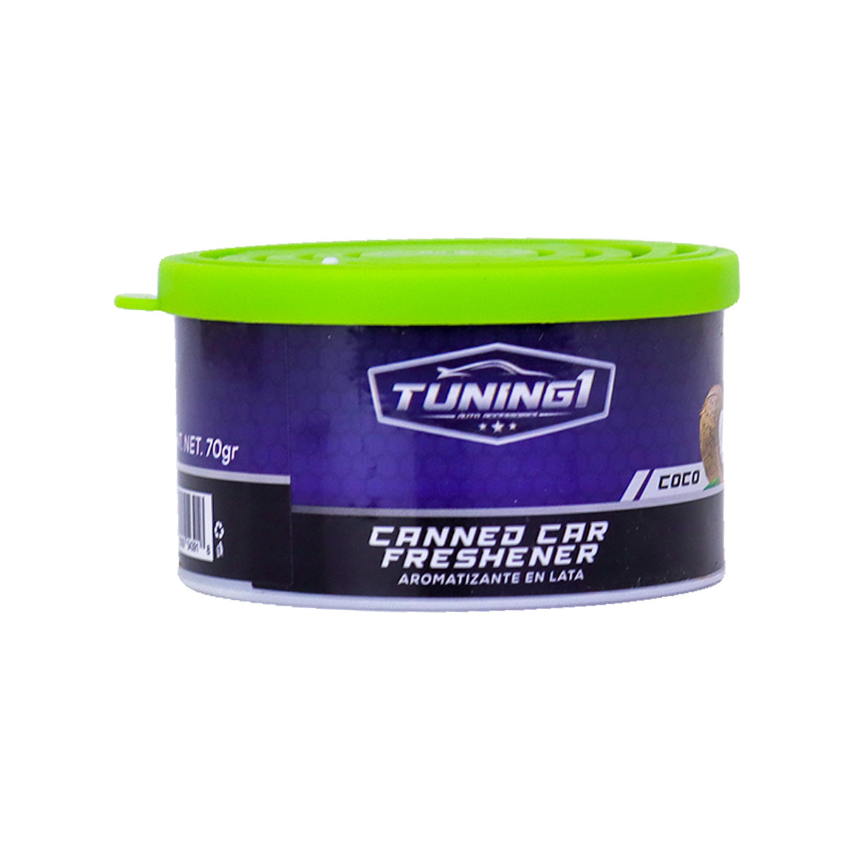 Tuning, Aromatizante para Auto, Aroma a Coco, 70gr