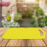 Tabla para Picar, Plástico, Color Amarillo