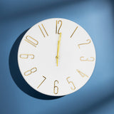 Reloj Circular de Pared, color Blanco, 30cm