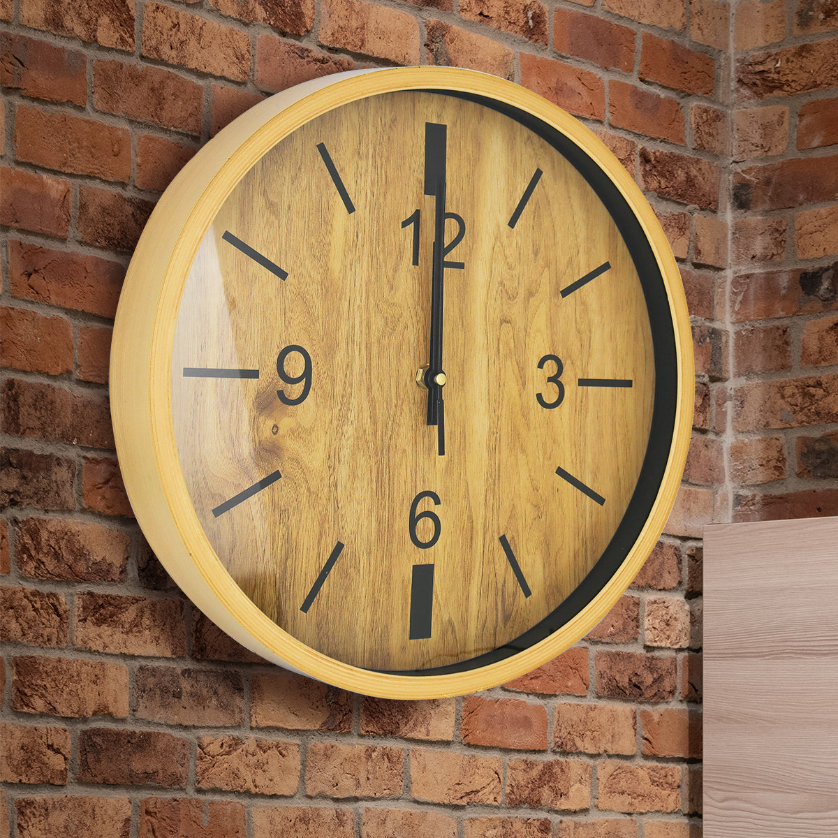 Reloj para Pared, color Capuchino