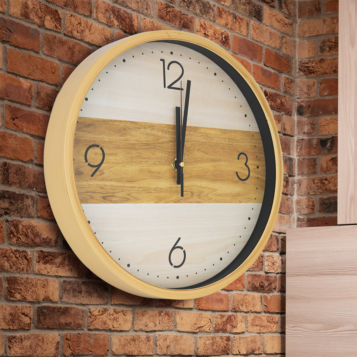 Reloj para Pared, color Beige