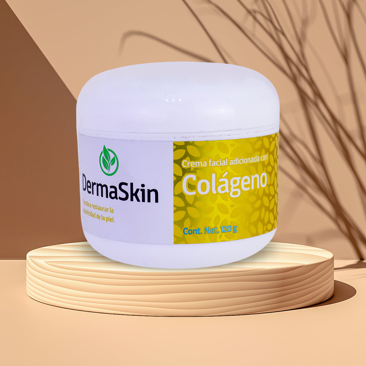 DermaSkin, Crema Facial Adicionada con Colágeno