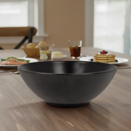 Tazón de Cerámica Negro