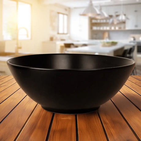 Tazón de Cerámica, Color Negro